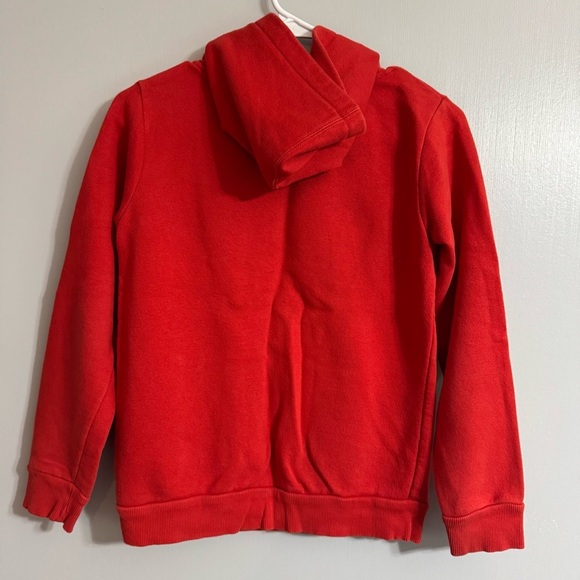 Levi's Red Orange Hoodie Sweater Size Large - Picture 2 of 8